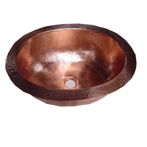 OWAL WITH HAMMER KITCHEN SINK  